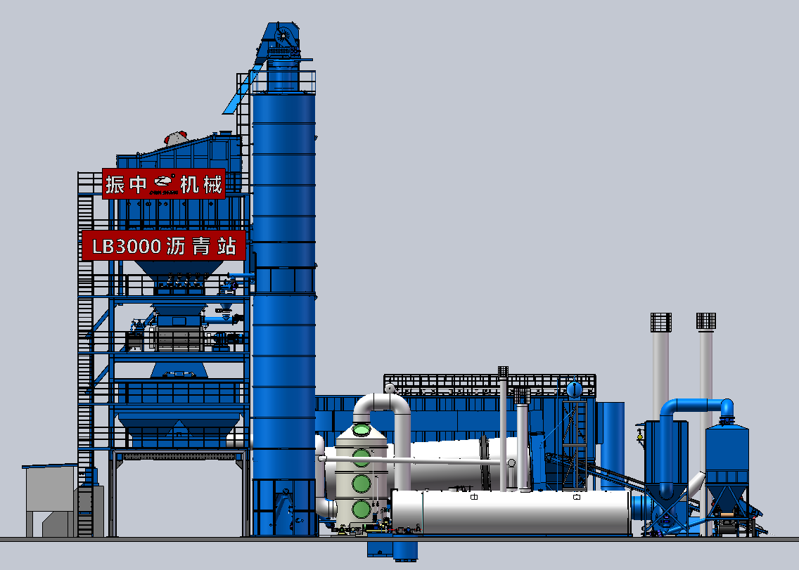 Custom Design of Asphalt Mixing Plants